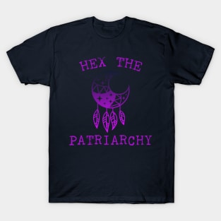 Hex The Patriarchy Femіnist Witch Funny Magical Mystical Magic Dreamcatcher T-Shirt